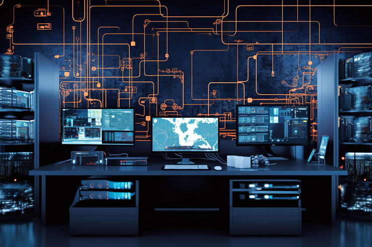 Infraestrutura tecnológica empresarial